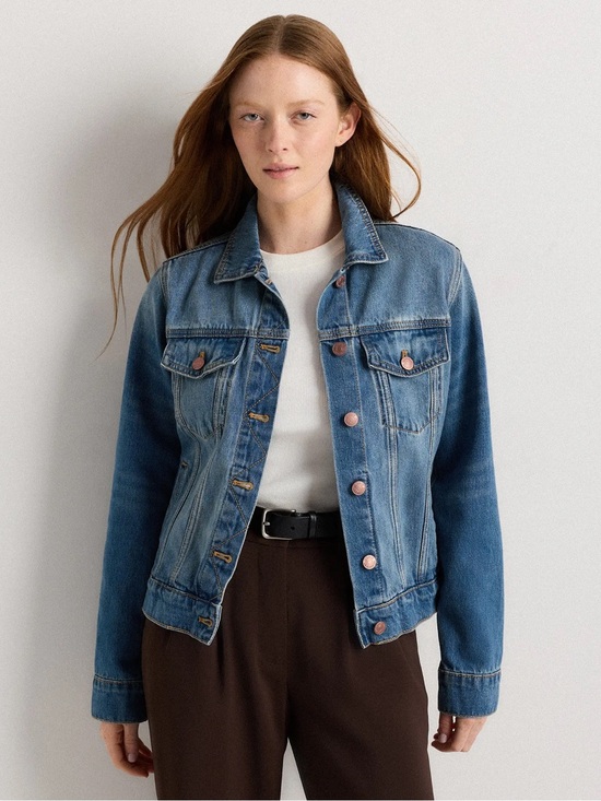 Quince Jackets & Blazers - Quince 100% Organic Cotton Denim Jacket XL Indigo Blue